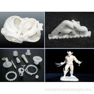 White Plastic High Quality 3d Printing Service SLA Rapid Pr